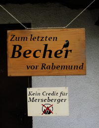 Merseberg/Drachenreiter - Zum letzten Becher vor Rabemund Taverne (2025.02) - 20. September 2025 - alkoholfrei Getränke frei